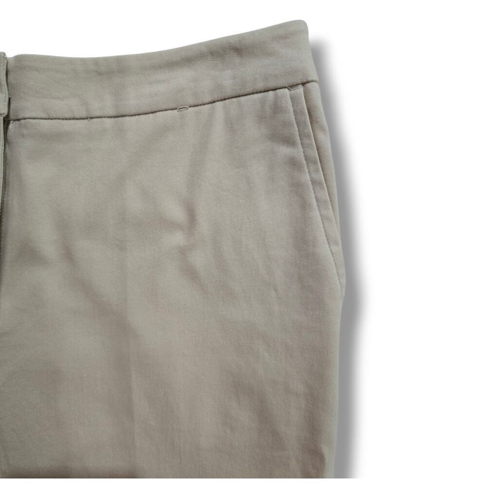 Boutique Europa Women’s Petite Vintage Khaki Brown Straight Leg Pants – Size 10P - Picture 6 of 10
